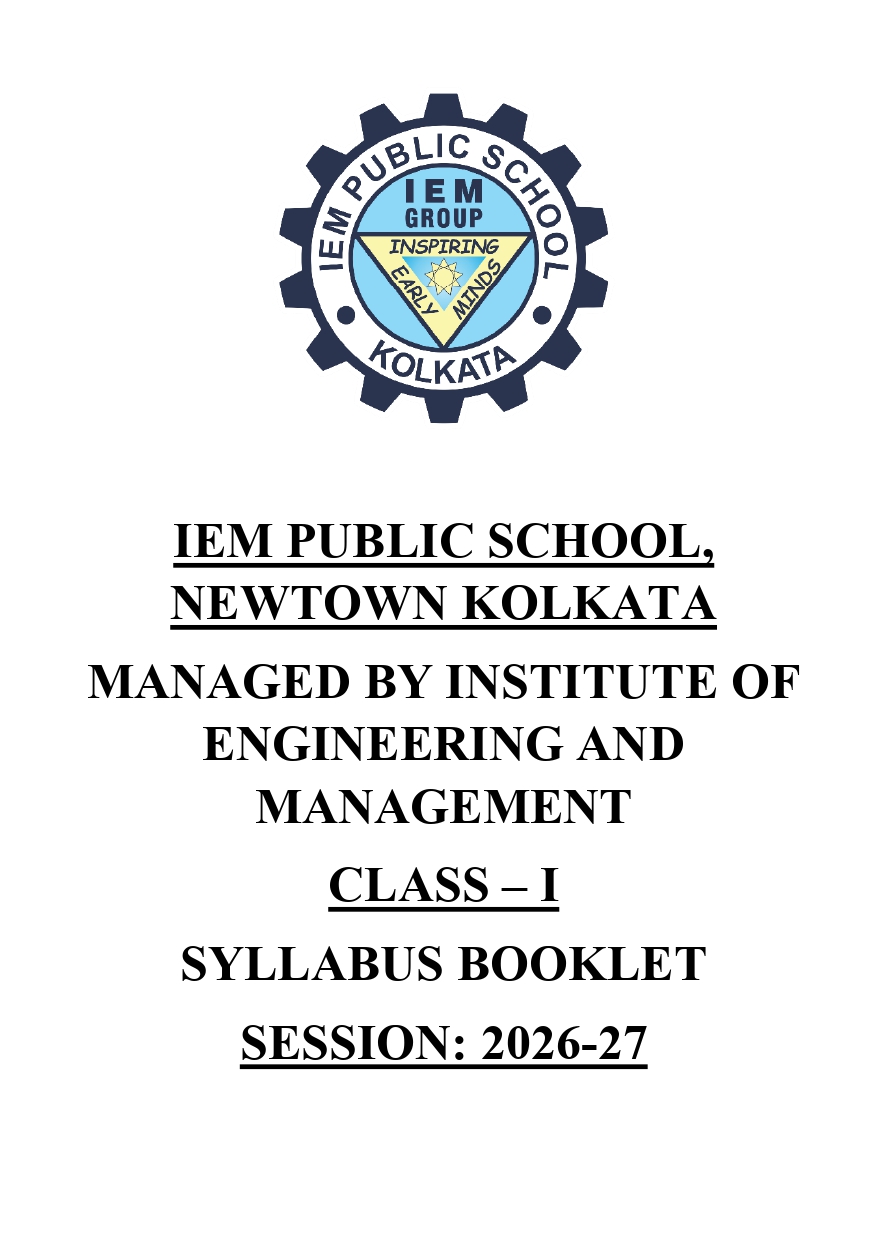 Final Syllabus_Class - I_page-0001